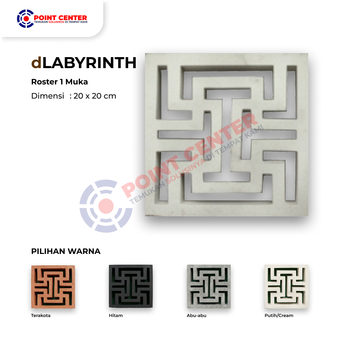 Roster 20 x 20 - 1 Muka dLabyrinth