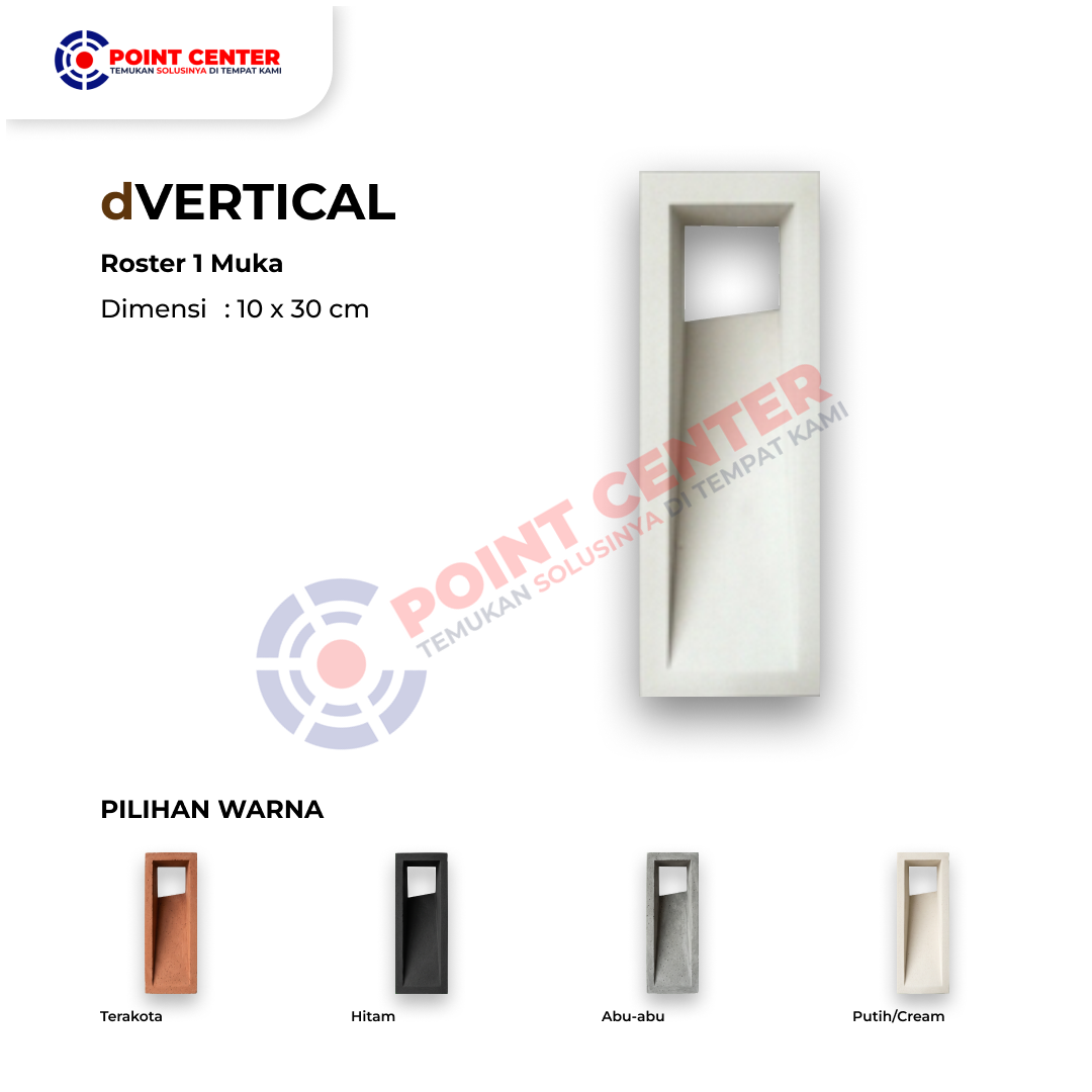 Roster 10 x 30 - 1 Muka dVertical