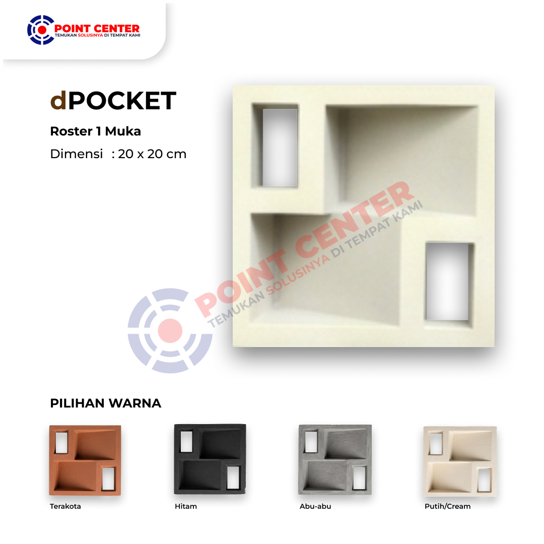 Roster 20 x 20 - 1 Muka dpocket