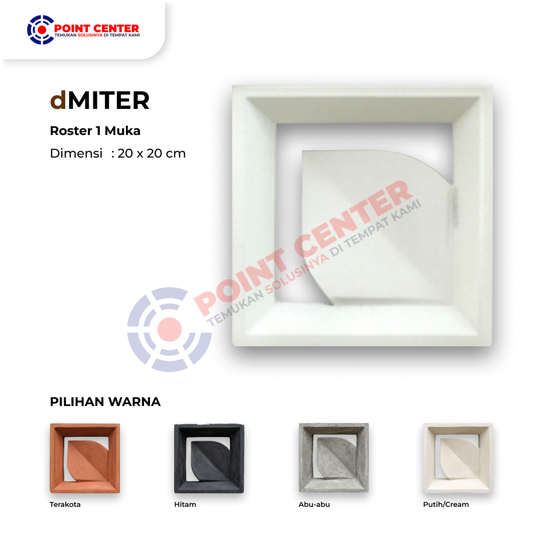 Roster 20 x 20 - 1 Muka dMiter