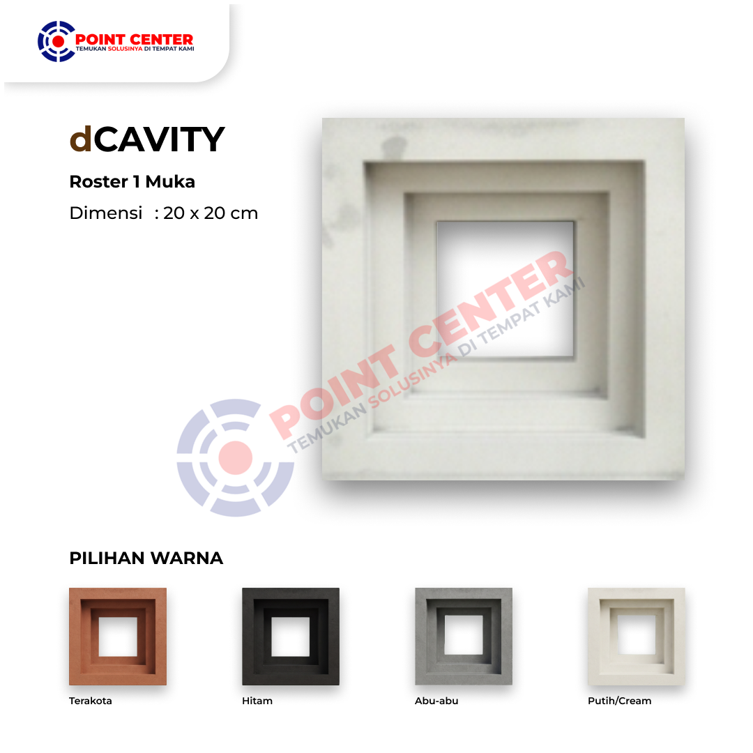 Roster 20 x 20 - 1 Muka dCavity