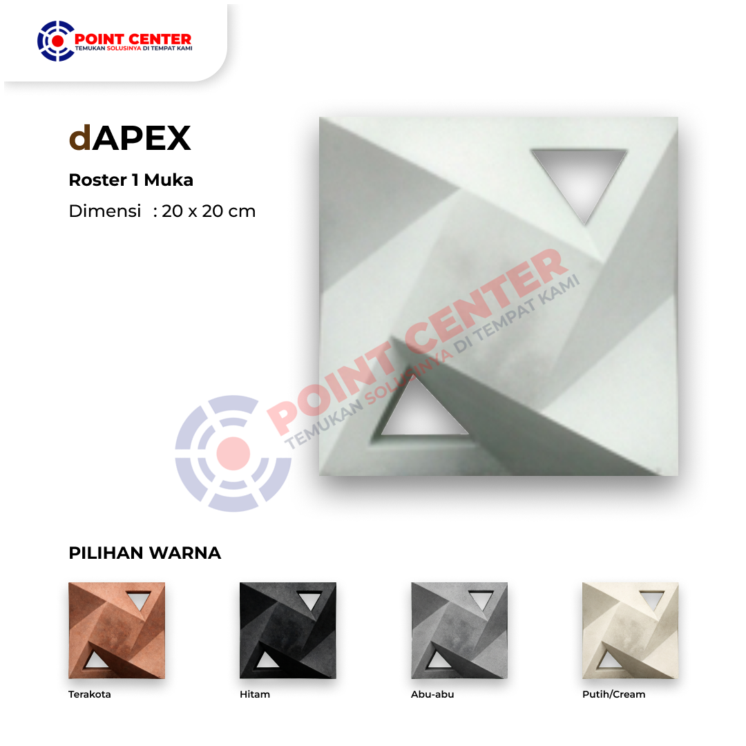 Roster 20 x 20 - 1 Muka dApex