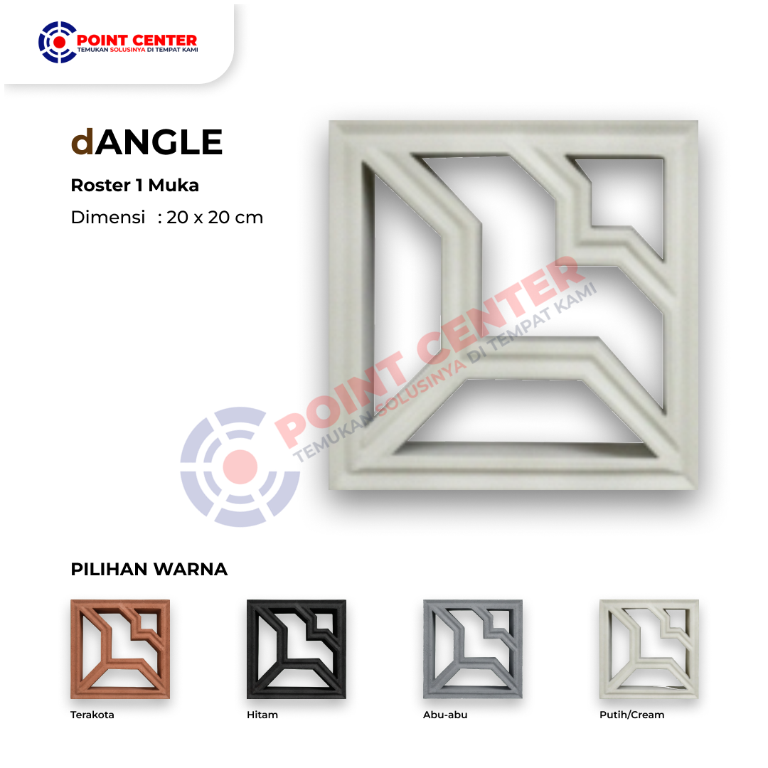 Roster 20 x 20 - 1 Muka dAngle