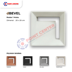 Roster 15 x 30 - 1 Muka dBevel