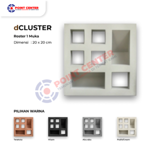 Roster 15 x 30 - 1 Muka dCluster