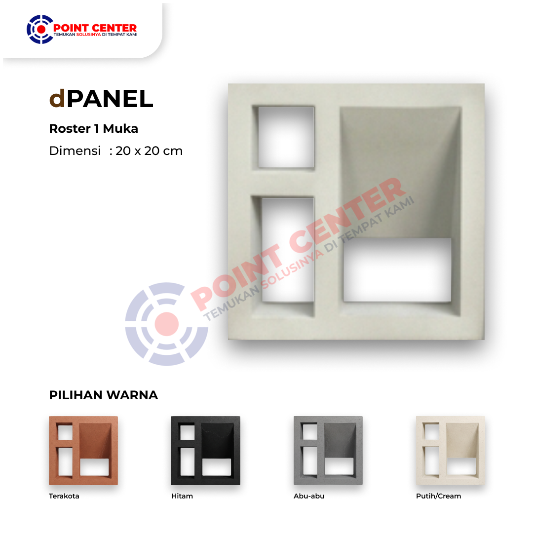 Roster 20 x 20 - 1 Muka dPanel