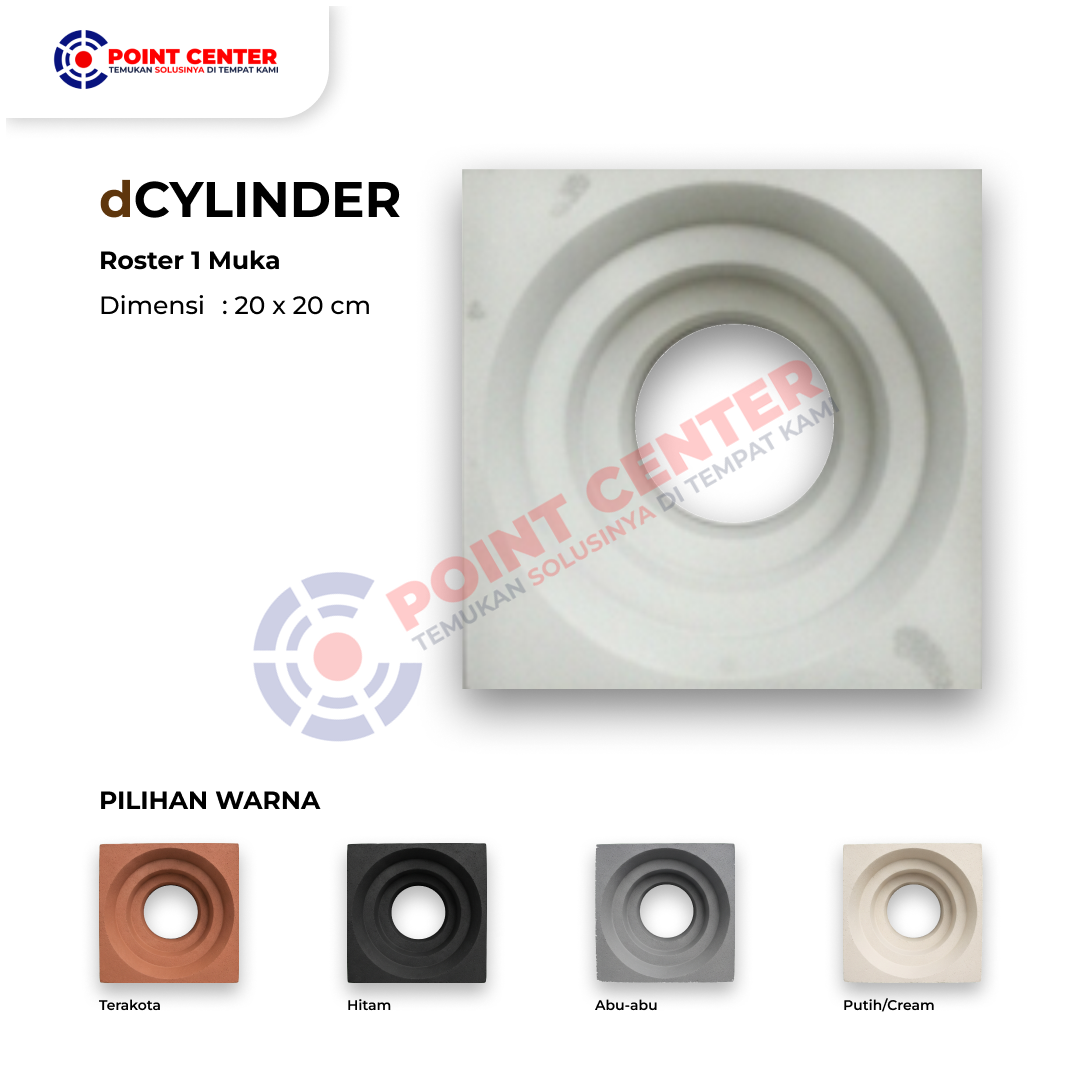Roster 20 x 20 - 1 Muka dCylinder