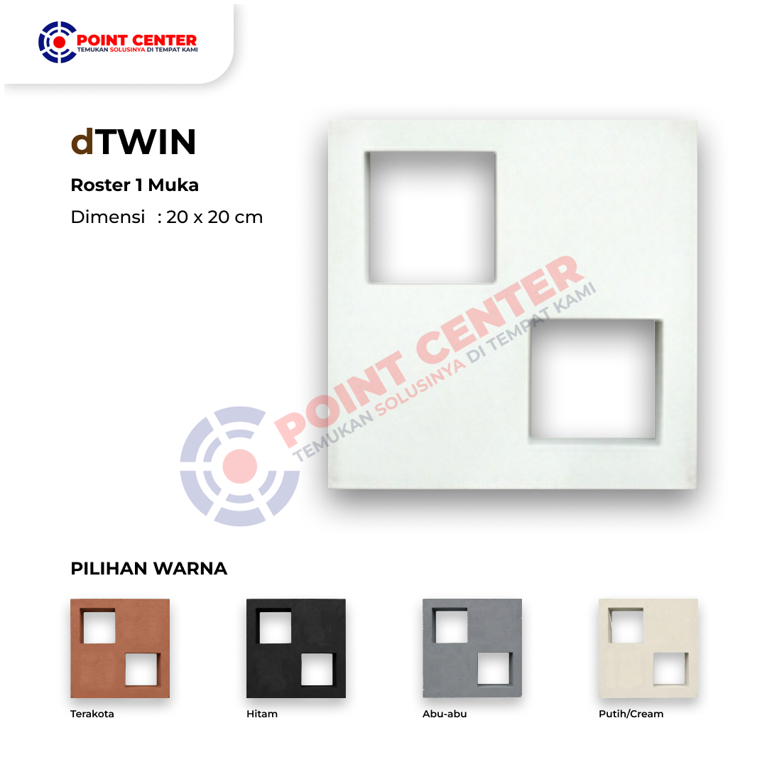 Roster 20 x 20 - 1 Muka dTwin