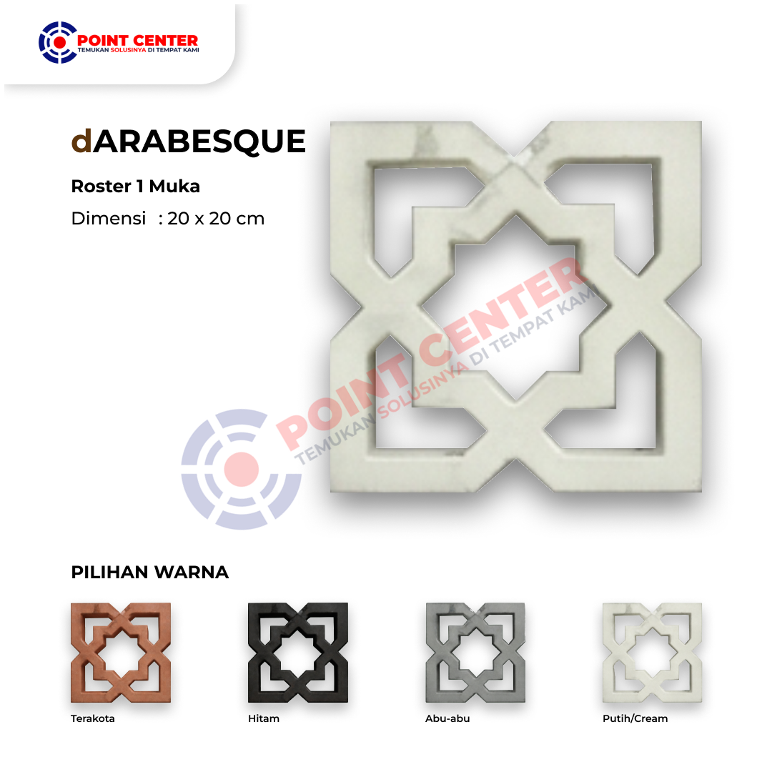 Roster 20 x 20 - 1 Muka dArabesque