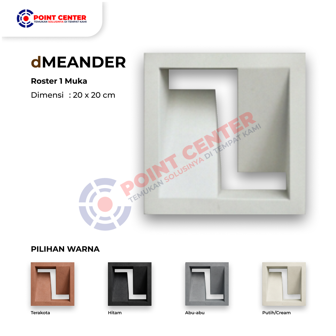 Roster 20 x 20 - 1 Muka dMeander