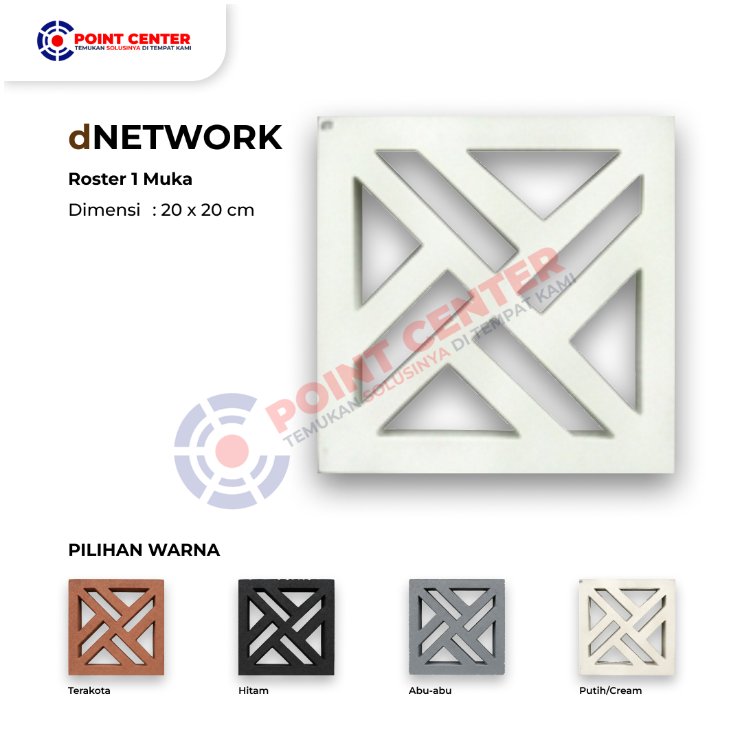 Roster 20 x 20 - 1 Muka dNetwork