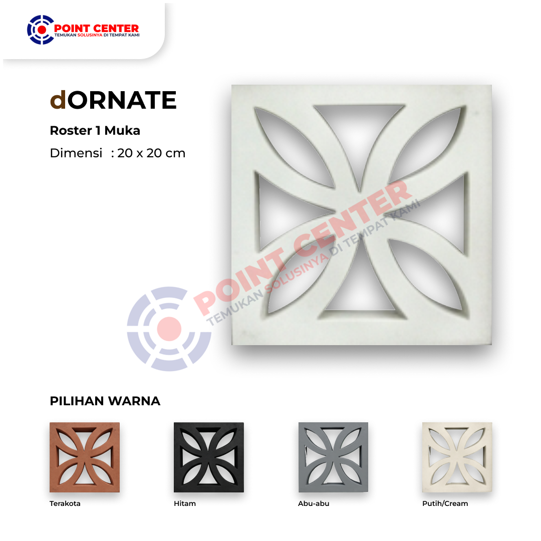 Roster 20 x 20 - 1 Muka dOrnate