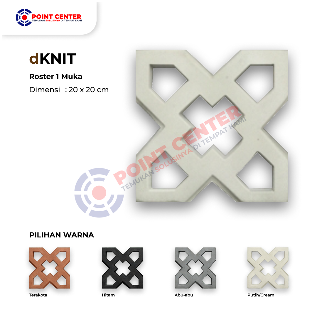 Roster 20 x 20 - 1 Muka dKnit