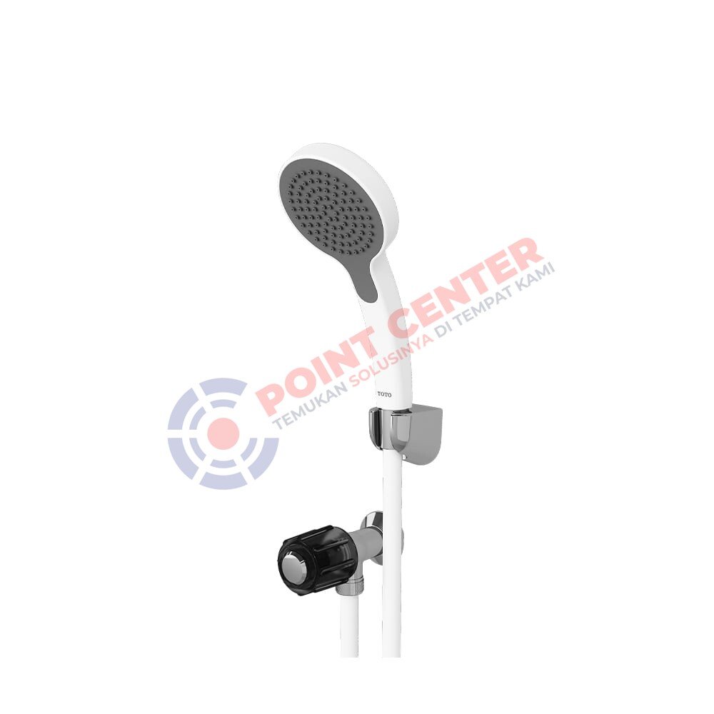 TOTO TX402SZBLS Black Smoke Handle Hand Shower Set With Stop Valve