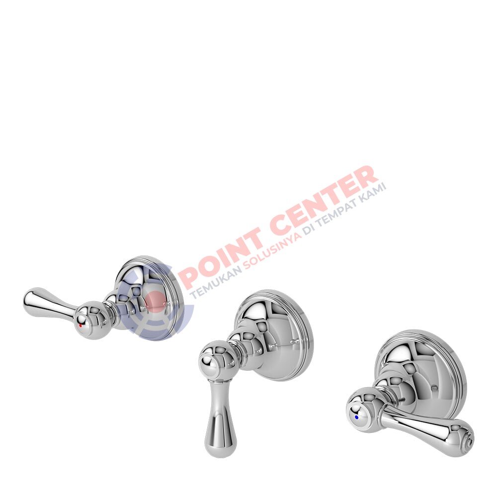 TOTO TX417SBCLBR Mixer Shower Dual Lever with Diverter (Curio Series)