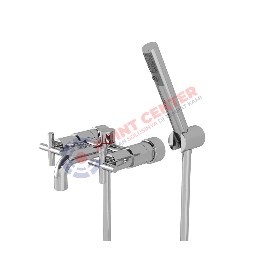 TOTO TX445SECM Cross Handle Combination Bath & Shower Set (Ego II Series)