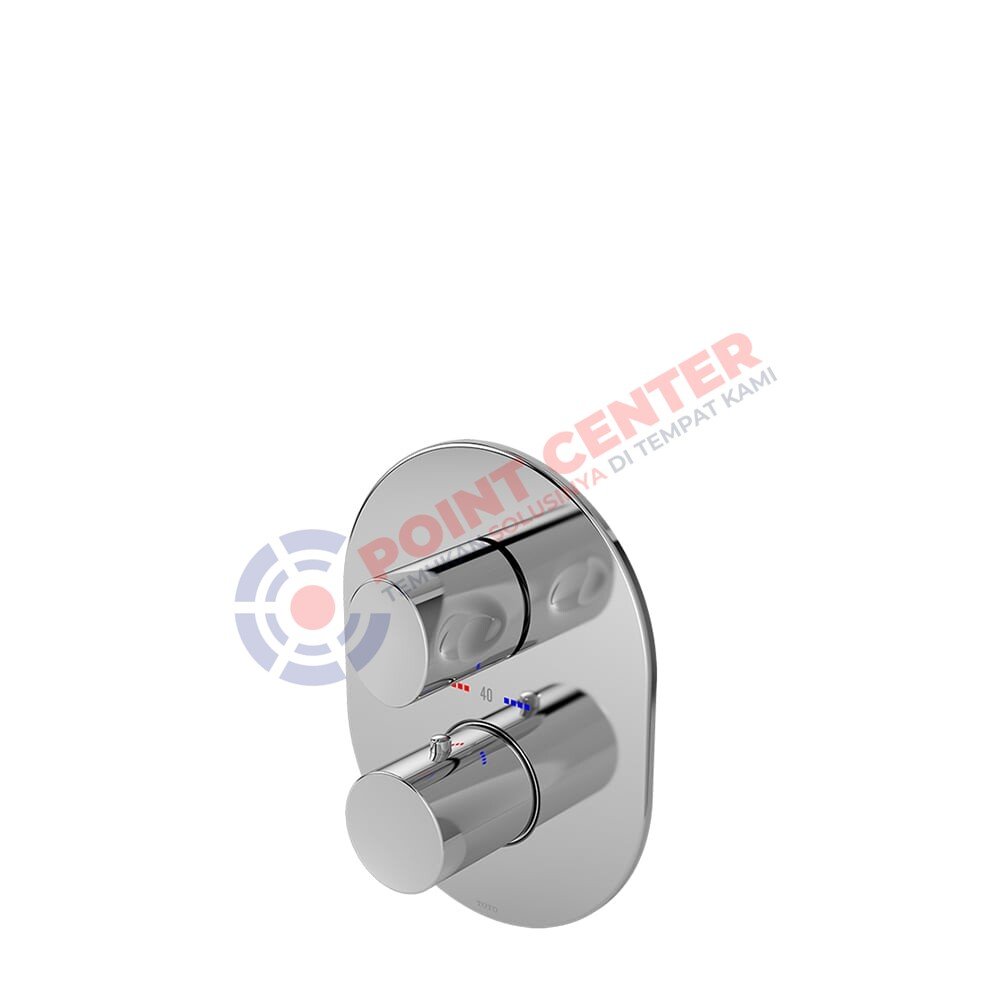 TOTO TX451SQN Thermostat Bath or Shower Mixer With Stop Valve (Le Muse Series)