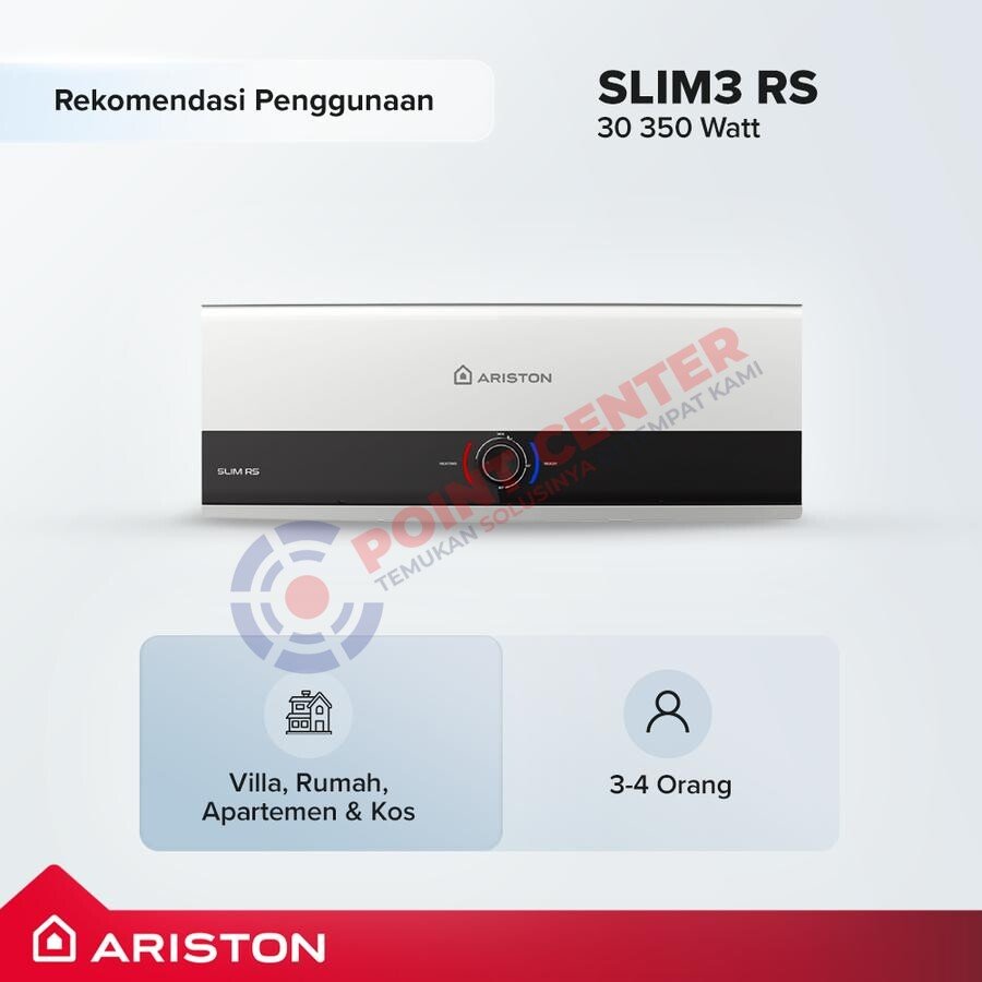Ariston Water Heater SL3 30L RS 350 ID - Image 2