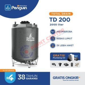 PENGUIN TANGKI TANDON Drain 2000 Liter