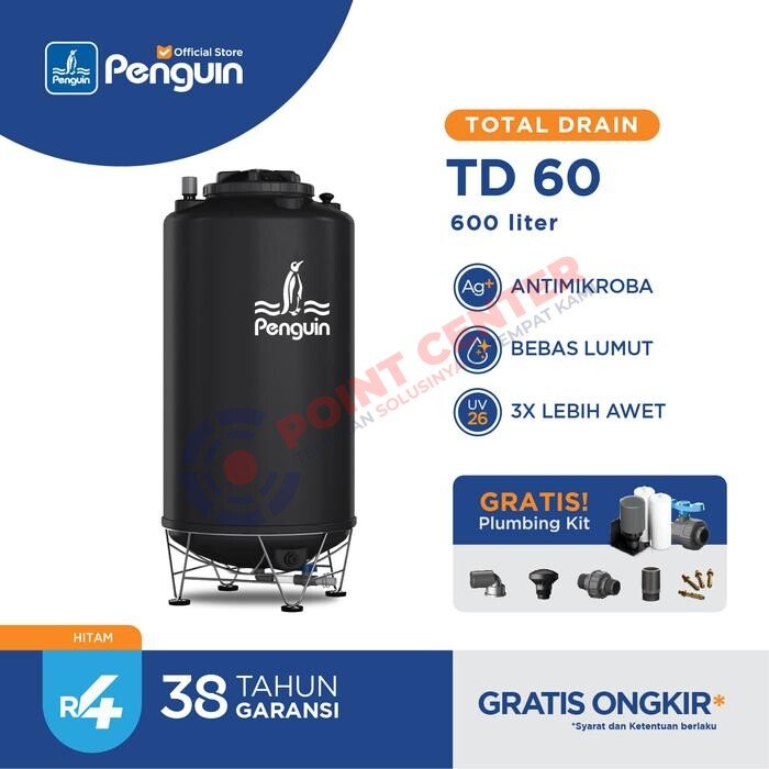 PENGUIN TANGKI TANDON Drain 600 Liter - Image 5
