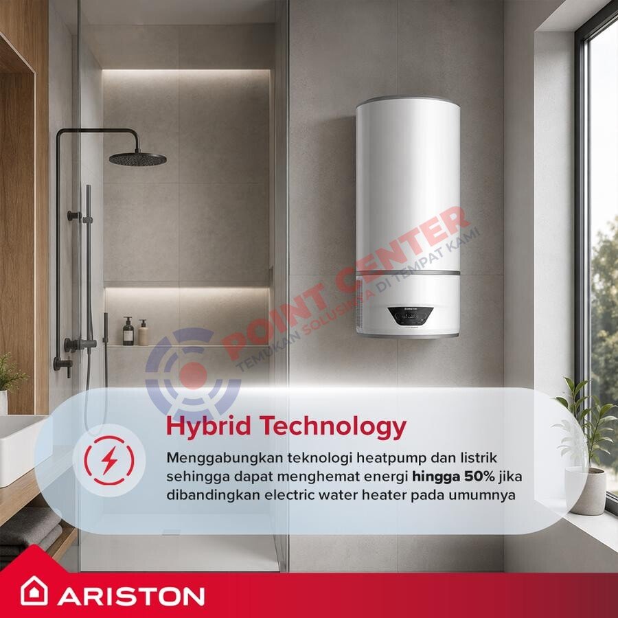 Ariston Water Heater LYDOS HYBRID Wi-Fi 80 - 80 L - Image 4