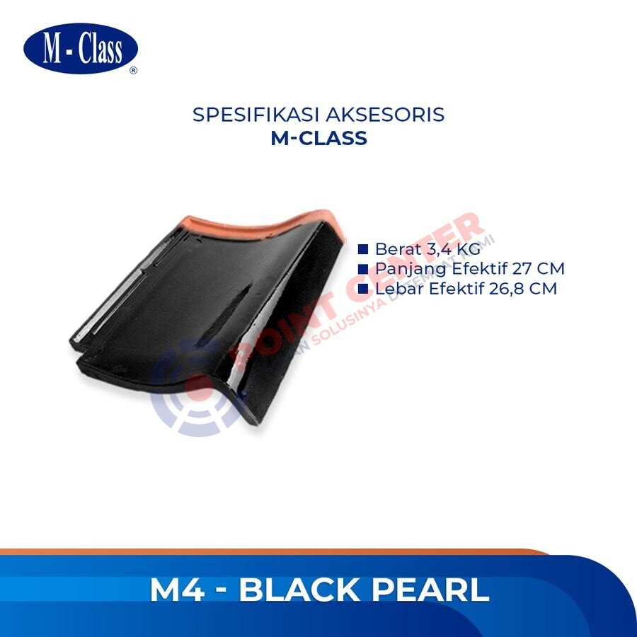 Genteng M-Class Lisplang M-4 warna Black Pearl - Image 3