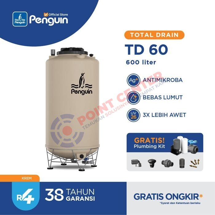 PENGUIN TANGKI TANDON Drain 600 Liter - Image 4