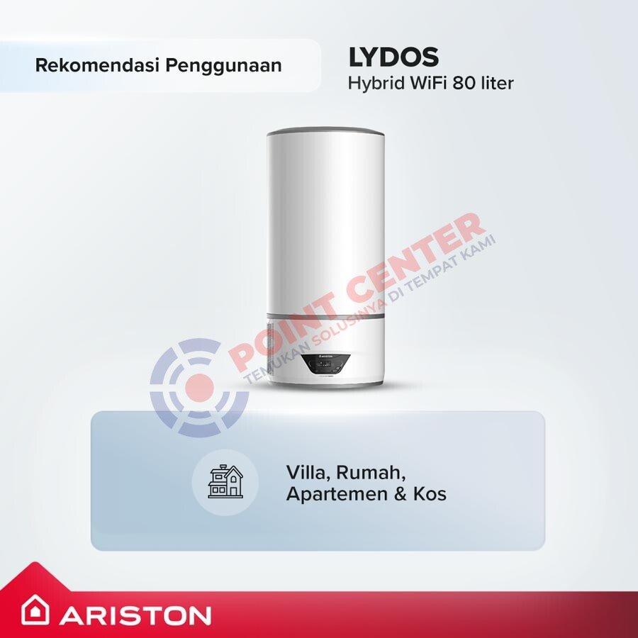 Ariston Water Heater LYDOS HYBRID Wi-Fi 80 - 80 L - Image 2