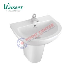 Wasser Wall Hung Basin BN-140SP / Wastafel Dinding dengan Pedestal