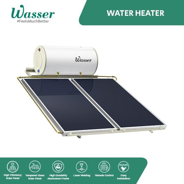 Wasser Water Heater Solar 180R-PITCHEDROOF - 180 Liter - Image 3
