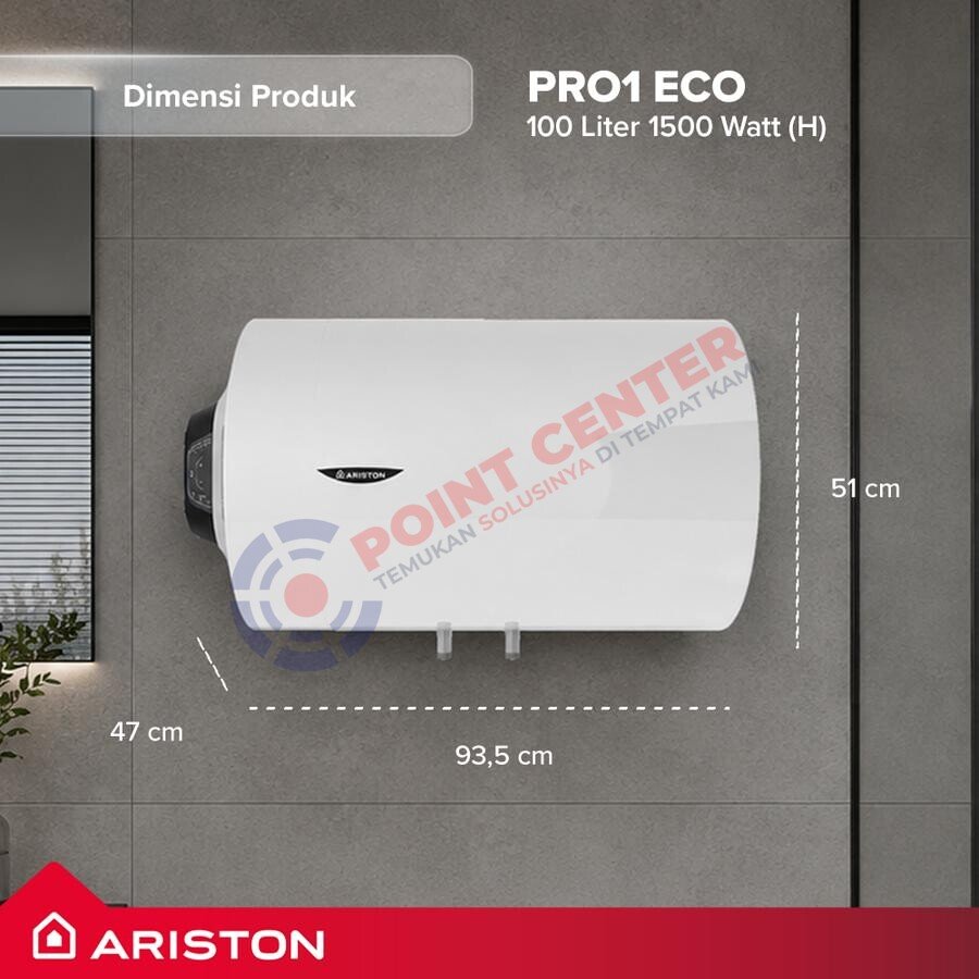 Ariston Water Heater PRO1 ECO 100L H 1,5K ID - Image 3