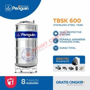 PENGUIN TANGKI TANDON Stainless Steel Tank 600 Liter