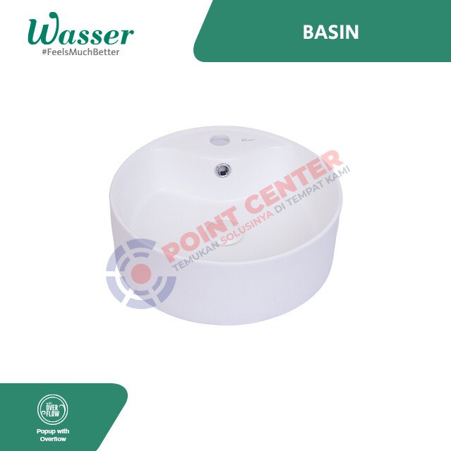 Wasser Over Countertop Basin BN-730T | Wastafel Meja (Dengan Overflow) - Image 4