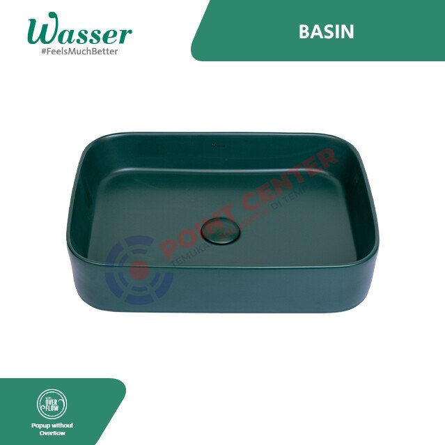 Wasser Over Countertop Basin BN-751 | Wastafel Meja Kotak - Image 6