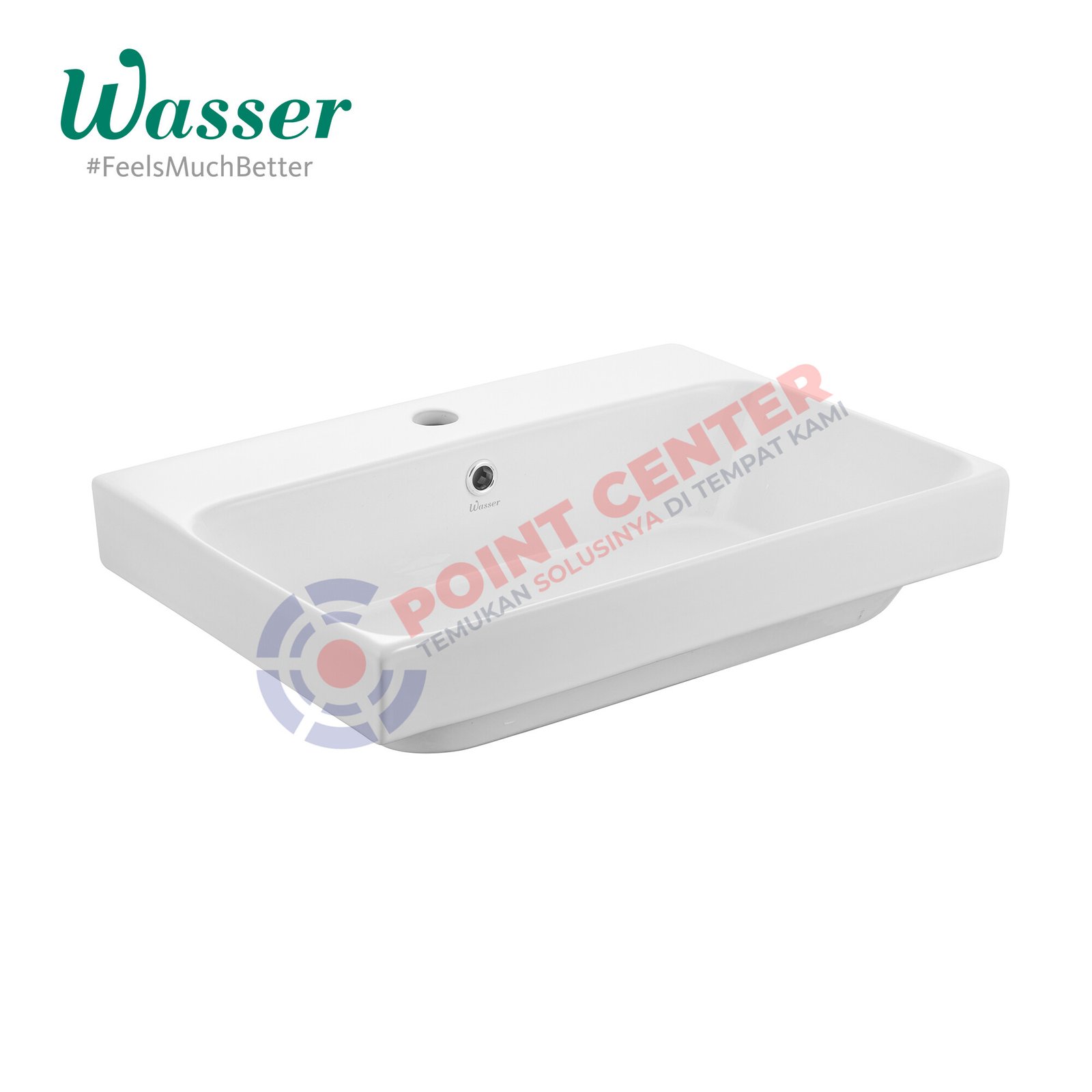 Wasser Semi Inserted Basin BN-430T / Wastafel Tanam
