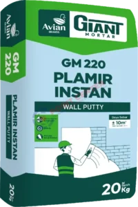 Giant Mortar 220 Plamir Instan 20 kg