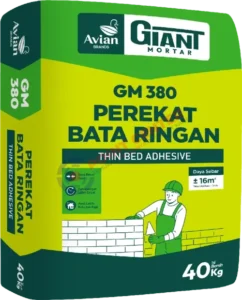 Giant Mortar 380 Perekat Bata Ringan 40 kg