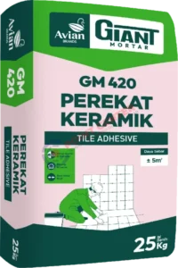 Giant Mortar 420 Perekat Keramik 25 kg
