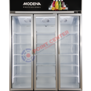 MODENA SC 1281 DHBK Showcase Cooler 3 Pintu 1280 L No Frost Display